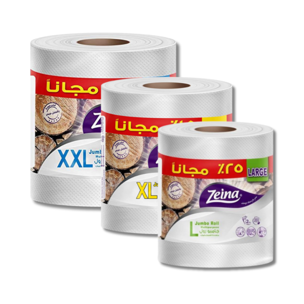 زينة مناديل مطبخ L-XL-XXL جامبو*6